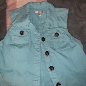 CHRISTOPHER&BANKS JEAN JACKET!